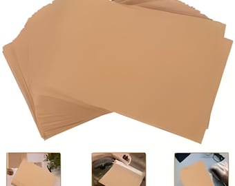 A4 Kraftpapier Umschläge, 50 Stück, umweltfreundliche braune Umschläge