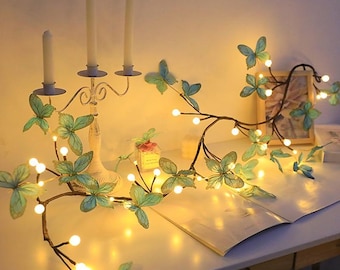 Butterfly Vine LED-Lampe, flexibles USB-betriebenes Streifenlicht