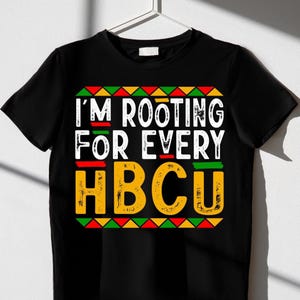 I&#39;m Rooting For Every HBCU Png, Universities Png, Black Pride Png, Higher Education Svg, Afro American Student, Transparent background png