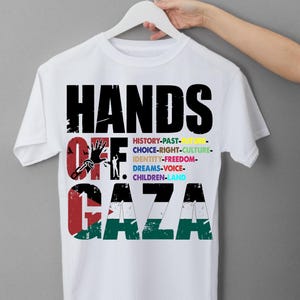 Hands Off Gaza Svg, Support Children Peace Justice Freedom Now Svg, Hands Off Gaza Support Children Peace Justice Freedom Now Art