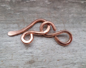 Heavy Handmade Hook Clasp and Connector Set/Limited Addition Series