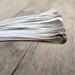 Paddle Pins Hand forged 10pcs 20g Sterling Silver, Oxidized Sterling , Copper, Oxidized Copper or NuGold You Pick Size