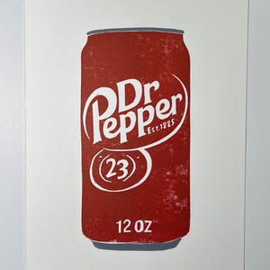 Dr Pepper Print