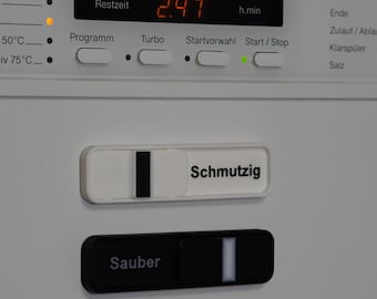 Dirty Clean Geschirrspüler-Magnet, Geschirrspülermagnet Clean Dirty