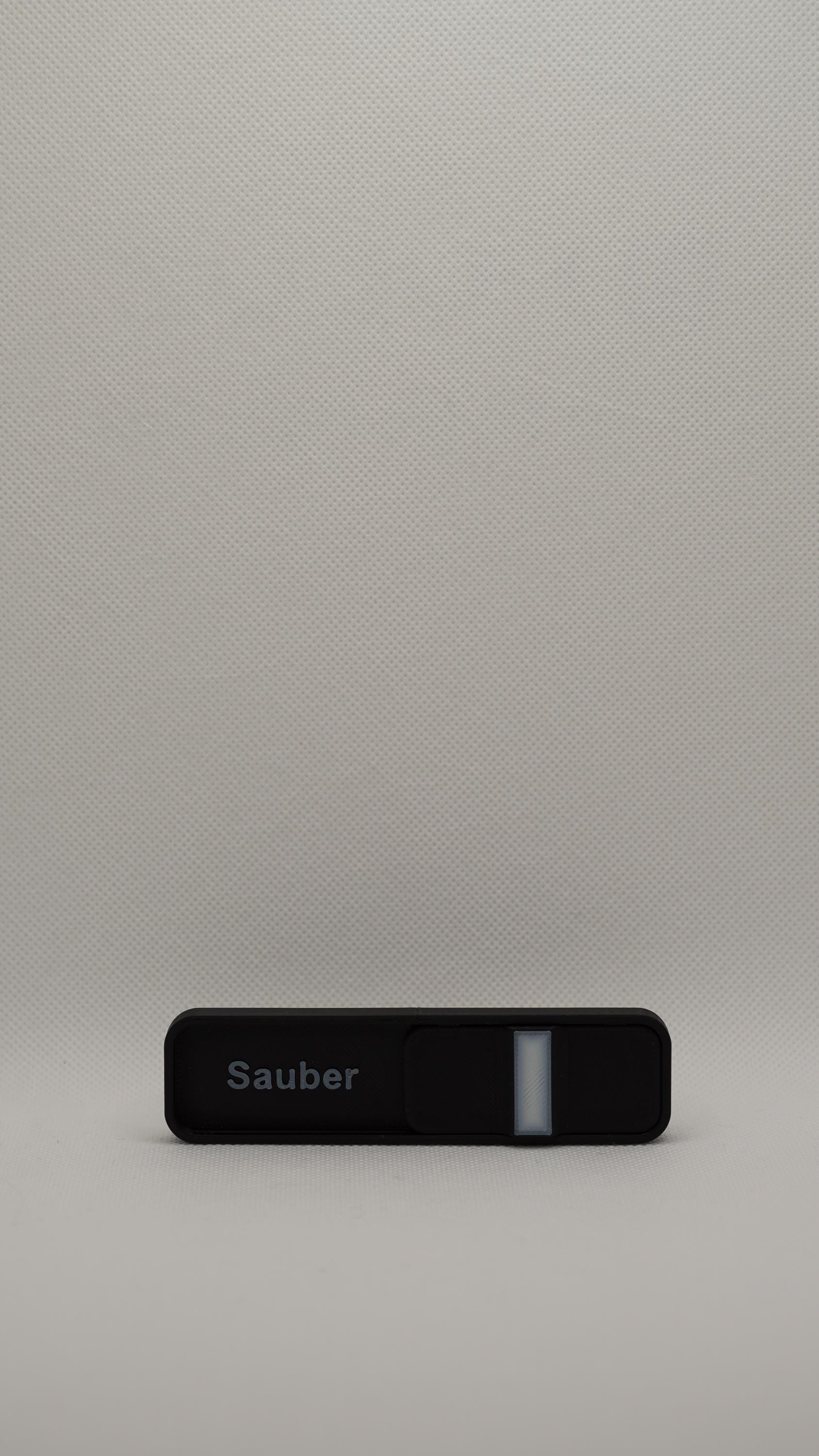 Magnetisches Clean/Dirty Schild Für Geschirrspüler - Edelstahl 17,5x5cm