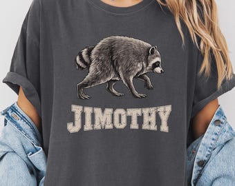 Comfort Colors® Jimothy Raccoon Shirt Viral Seattle Raccoon Tee Funny Round King T Shirt Vintage Pacific Northwest Wildlife Youthshirt