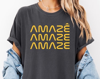 Comfort Colors® Amaze Amaze Amaze Shirt Hail Maryy Shirt Retro Rocky Alien Sci-Fi Reader Sweatshirt Funny Space Quote T-Shirt