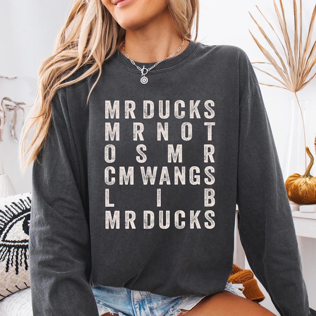 M R Ducks Riddle Picture Comfort Colors® M R Ducks Retro Funny Saying Shirt Southern Humor ...