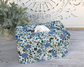 Field of flowers Rectangle Reversible Tissue Box Cover