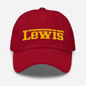 Casquette de baseball pour papa Formule 1 Ferrari Lewis Hamilton | LH44 F1 Casquette de fan brodée sur la Formule 1