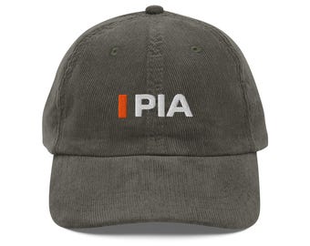 Oscar Piastri McLaren Formula 1 Driver Vintage Corduroy Dad Cap | OP81 F1 Fan Hat Embroidered Formula One Merch