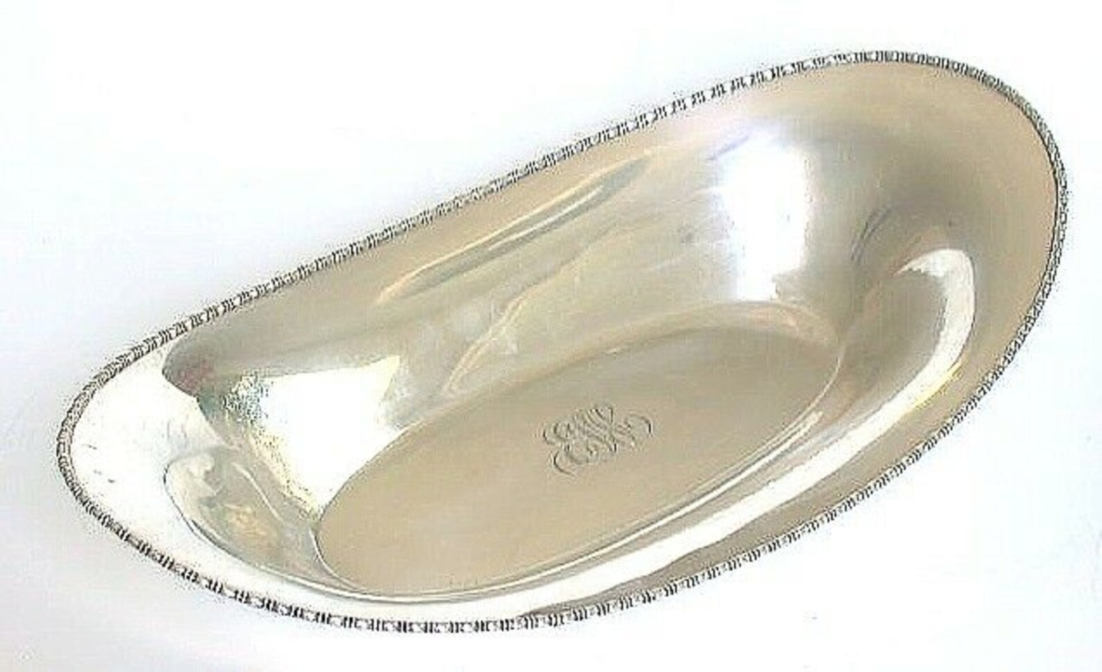 silver bread tray