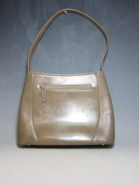 Italian Designer Satchi Leather Handbag Old New St