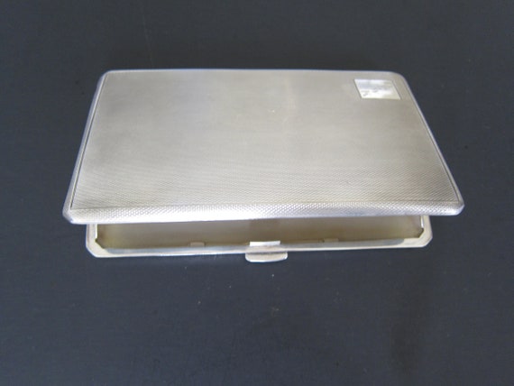 Antique Sterling Silver English  Cigarette Case w… - image 6