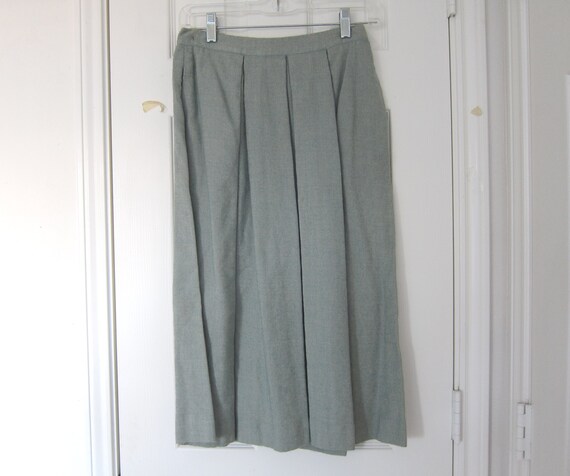 Light Blue Linen Savannah Skirt,size 12 - image 5