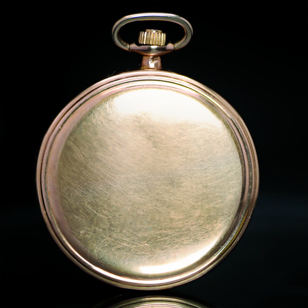 Montre De Poche South Bend 19 Bijoux - Mouvement N°429 - Années 1920 - Occasion (telle Quelle)