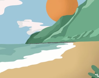 11x17" - Polihale Art Print with white matte border