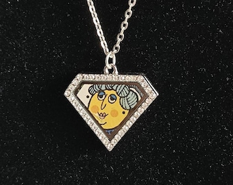 Mrs. Peacock themed Magnetic Locket