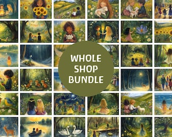 Whole Shop Waldorf Posters Vintage Cards Year Table Classroom Education Instant Download Printable Montessori Rudolf Steiner Anthroposophy