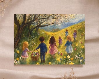 Easter Eggs Spring season Waldorf poster year table classroom education instant download printable high quality Montessori Rudolf Steiner