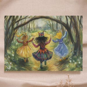 Waldorfkarte Karneval Februar Kinderparty - sofortiger Download druckbare Karte Poster hohe Qualität - Montessori Rudolf Steiner