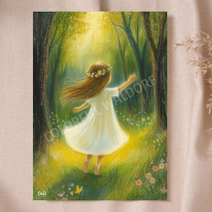 Meiboom Zomer klaslokaal Waldorf poster jaartafel klaslokaal Midzomer instant download printable hoge kwaliteit Montessori Rudolf Steiner