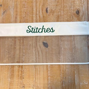 Personalized Embroidery Project Bag: Cross Stitch & Needlepoint Storage bild 1