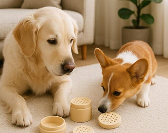 3 pack Mini Dog Sniffing Toy | Interactive Brainwork Puzzle