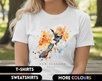 New Zealand Shirt NZ Travel Souvenir Oceania map apparel New Zealand trip gift Hoodie Unisex Sweatshirt New Zealand Design Tee