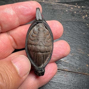 Hand-Carved Yak Bone Garuda Head Pendant | Tibetan Buddhist Talisman Amulet from Nepal