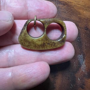 Yak Bone Kapala Amulet – Tantric Buddhist Necklace for Meditation & Ritual