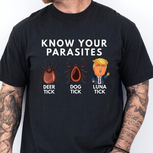 Know Your Parasites Shirt, Anti Trump Shirt, Election Day Shirt, Funny Trump Shirt, Sarcastic Trump Shirt, Anti Trump Tee, Trump Shirt, Gift