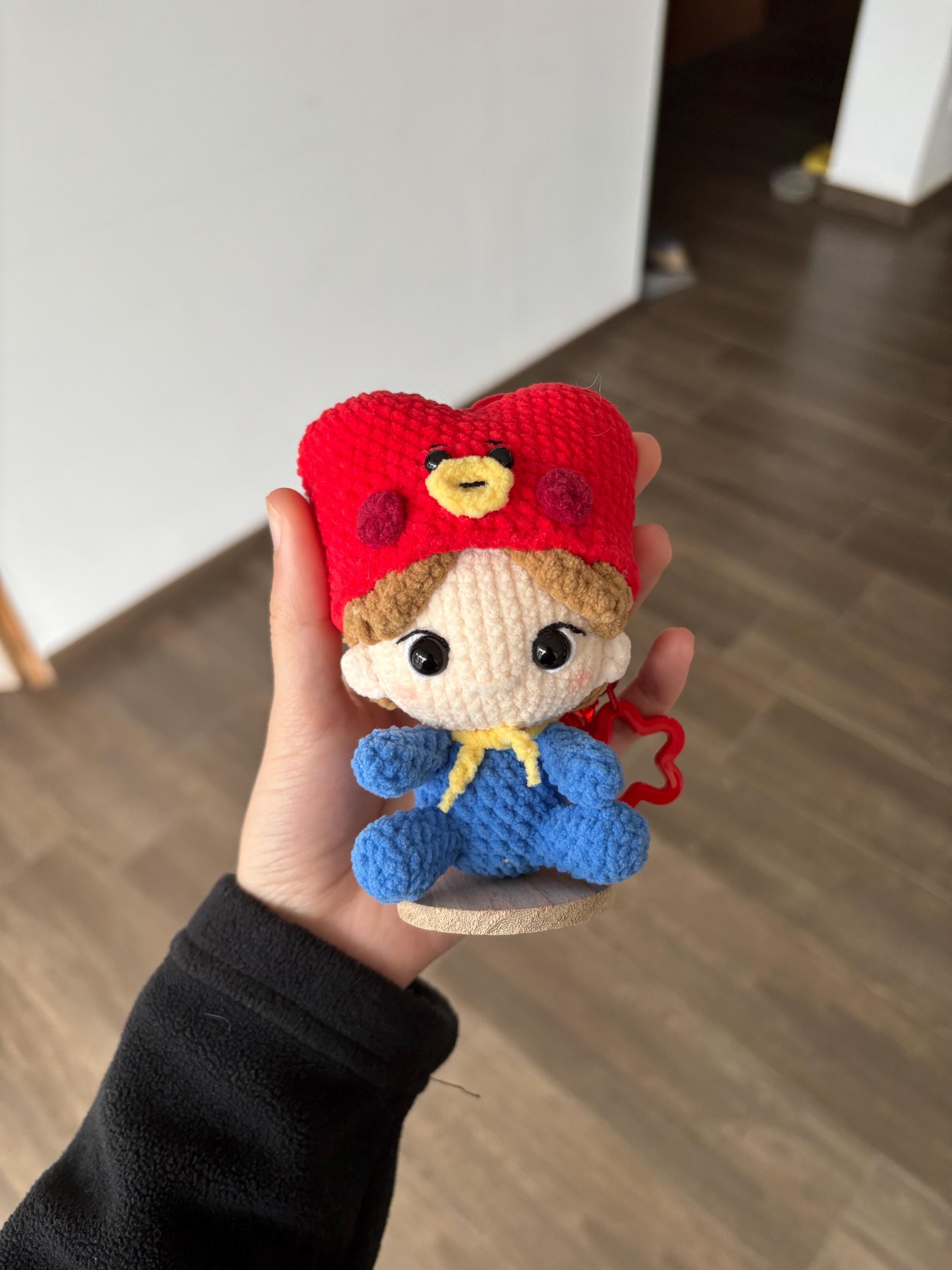 Crochet Pattern BTS/BT21 V (taehyung) Amigurumi | Kpop Amigurumi