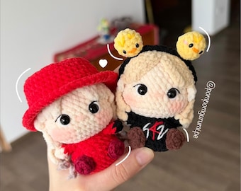 Crochet Pattern Stray Kids Felix Amigurumi | Kpop Amigurumi
