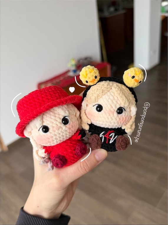 Crochet Pattern Stray Kids Felix Amigurumi | Kpop Amigurumi