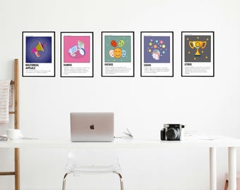 Rhetorische Appelle, Ethos, Logos, Pathos, Kairos Poster: Klassenzimmer Deko (Digitaler Download)