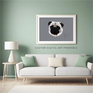 Unique Pet Portraits: Honour Your Pets with a Beautiful Hand-Drawn Artwork - Ideal for Animal Lovers! For dogs, cats, horses, rabbits, birds