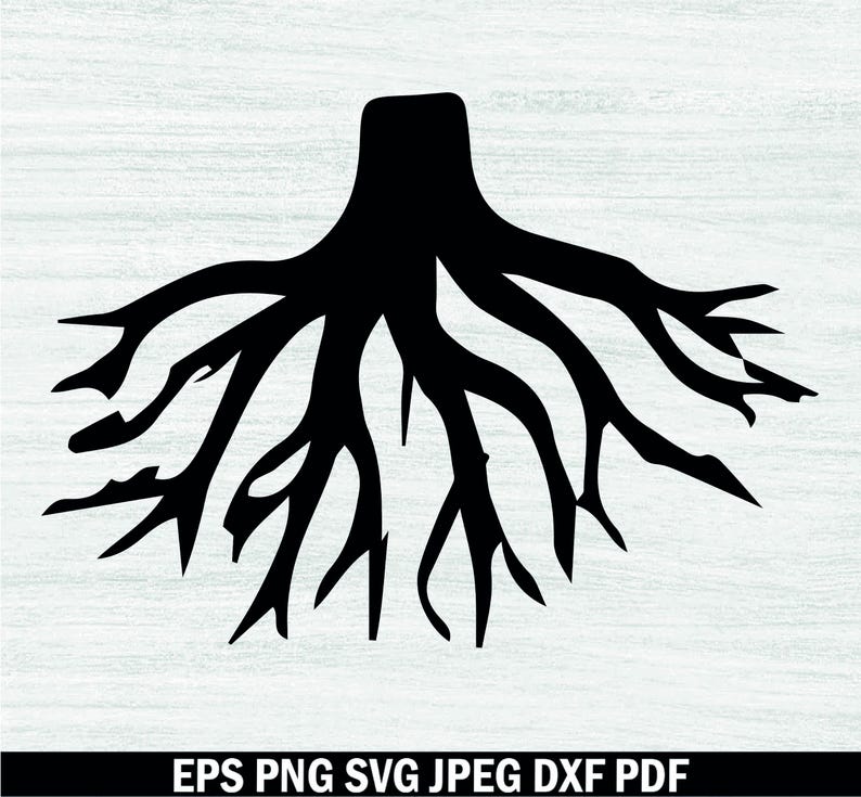 Tree Roots Svg, Tree With Roots Png, Roots Clip Art, Roots Vector ...
