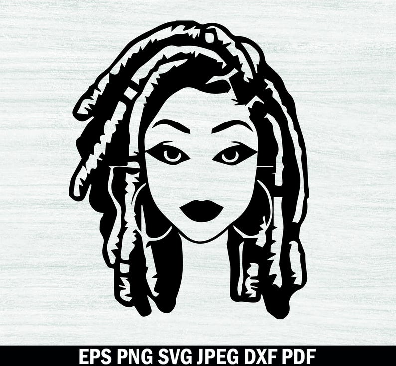 Afro Woman Svg Bundle, Afro Girl Svg, Black Woman Svg, Black Woman Silhouette, Afro Hair Svg, Afro Queen Svg, Afro Woman Cut File For Circut image 5