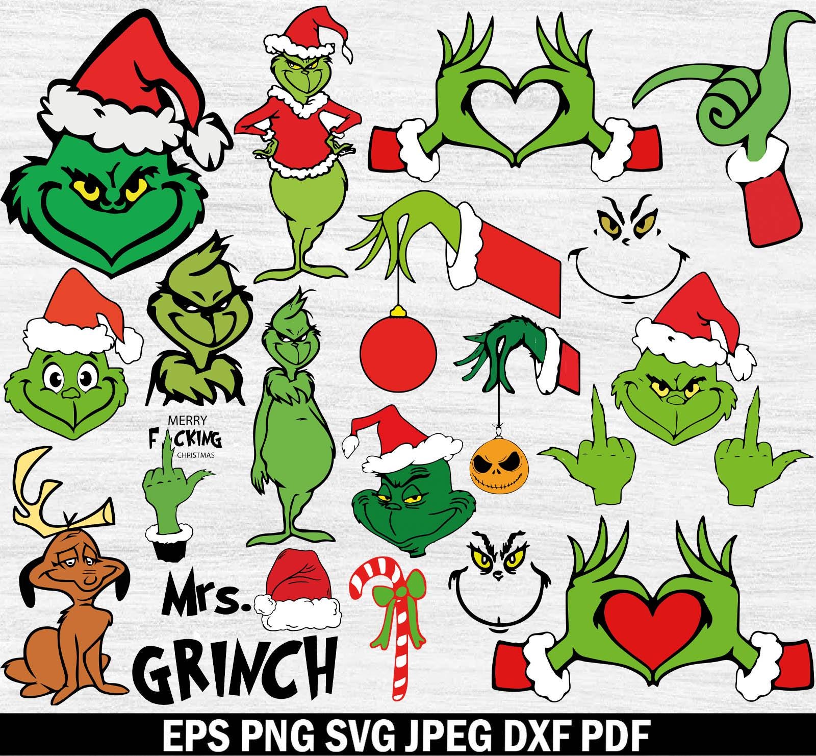 The Grinch - Tappetino Per Mouse Natalizio, Multicolore, Poliestere