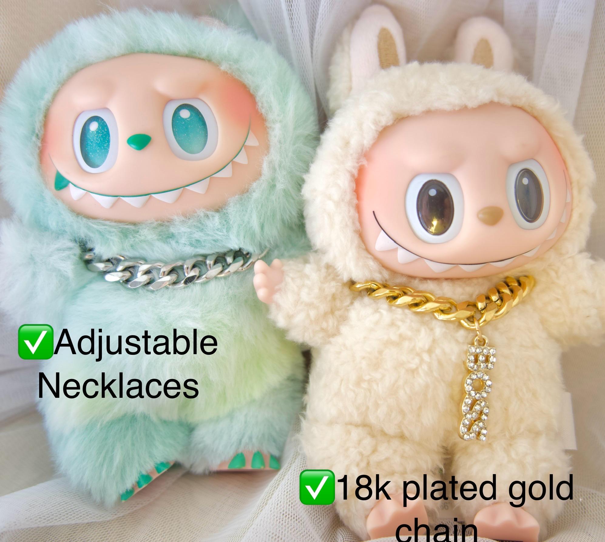 Labubu necklace, Labubu accessory