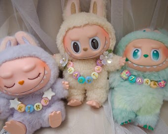 Custom made, personalized, Labubu necklace, Labubu costume, Labubu Lei, Lei, Labubu