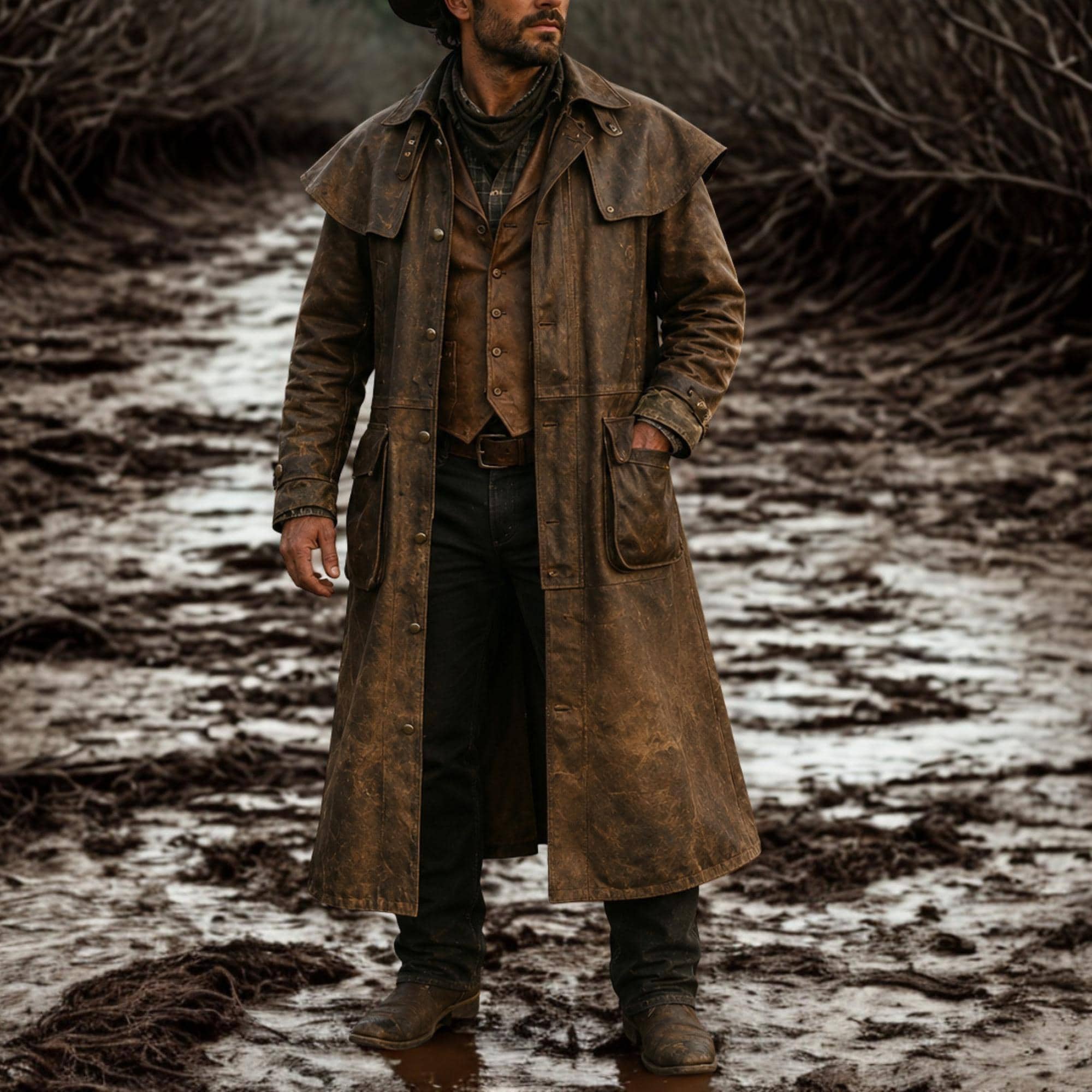 Rancher Cowboy Coat - Etsy