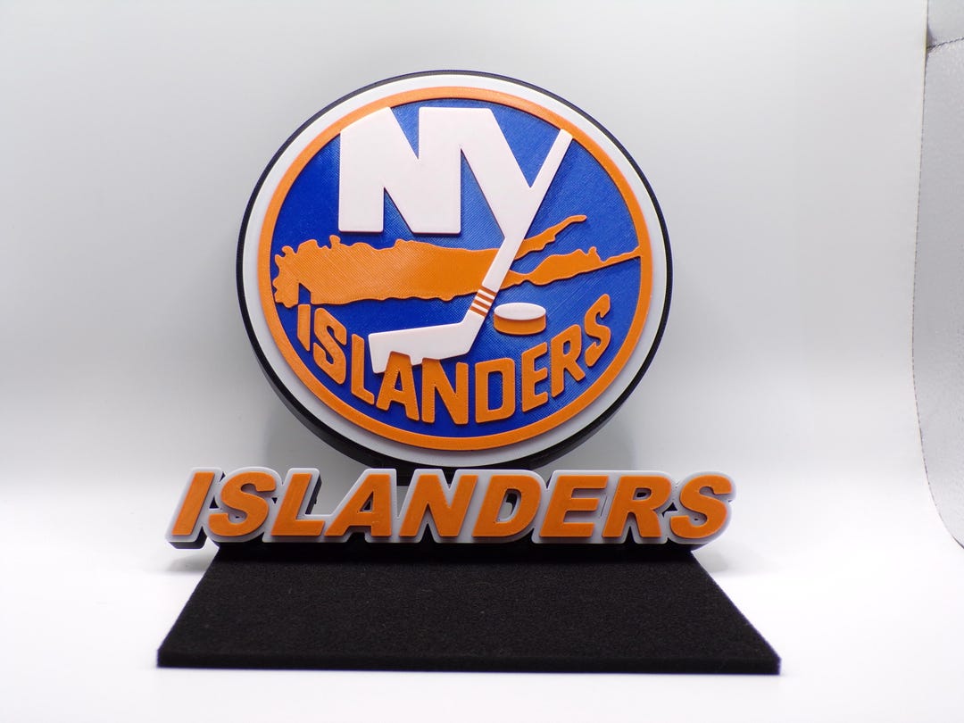 3D Printed Islanders Fan Cave Sign, New York Hockey Decor, Inspired Fan ...