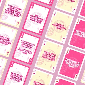DIGITAL Girls Night Bundle| Girls Night | Adult Drinking Game | Galentines Activity | Digital Adult Card | Galentines Drinking Game image 2