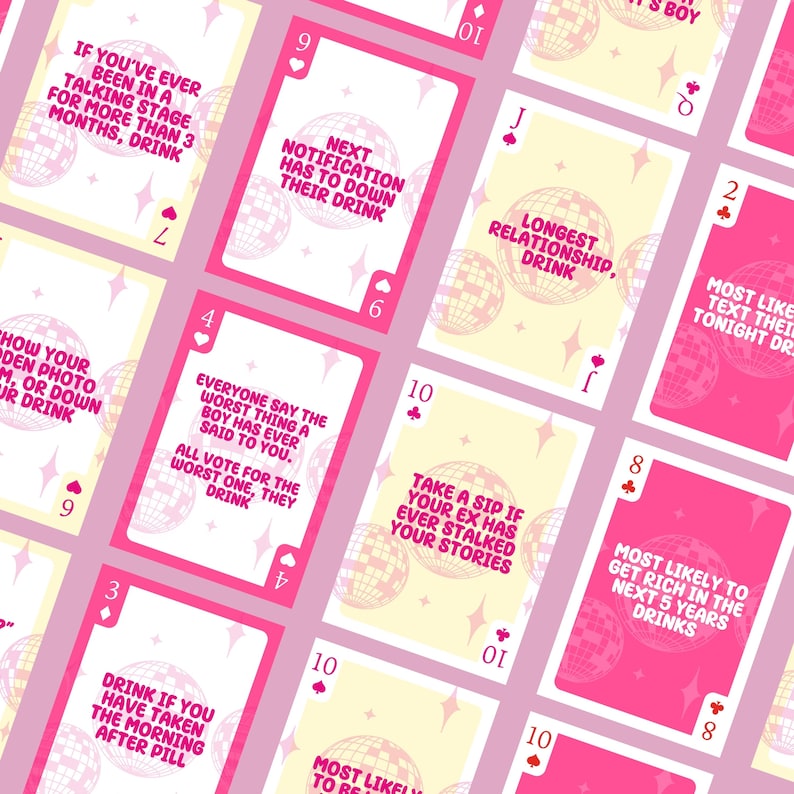 DIGITAL Girls Night Bundle| Girls Night | Adult Drinking Game | Galentines Activity | Digital Adult Card | Galentines Drinking Game image 2