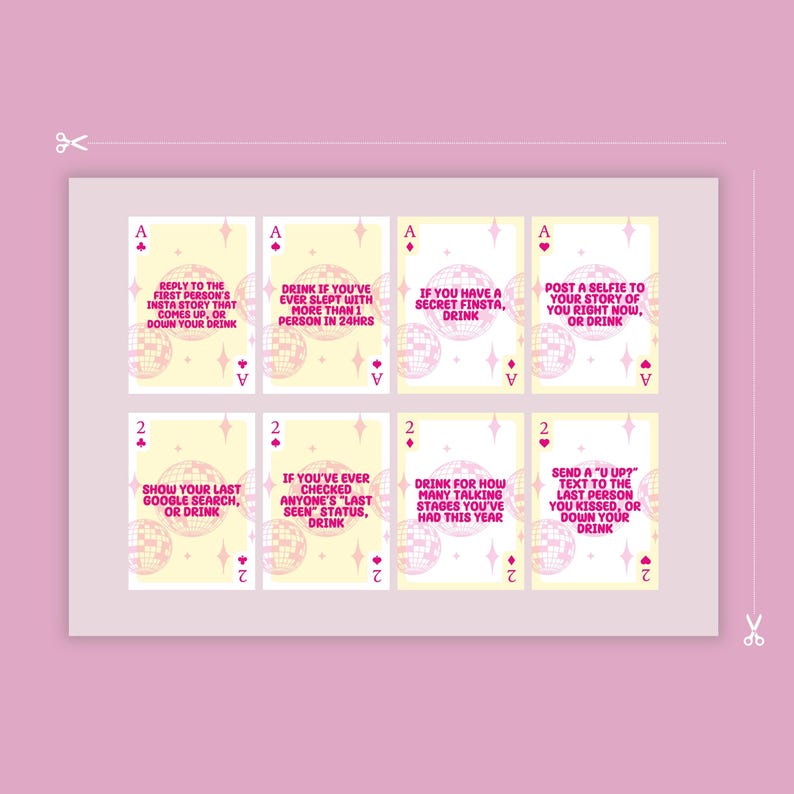 DIGITAL Girls Night Bundle| Girls Night | Adult Drinking Game | Galentines Activity | Digital Adult Card | Galentines Drinking Game image 4