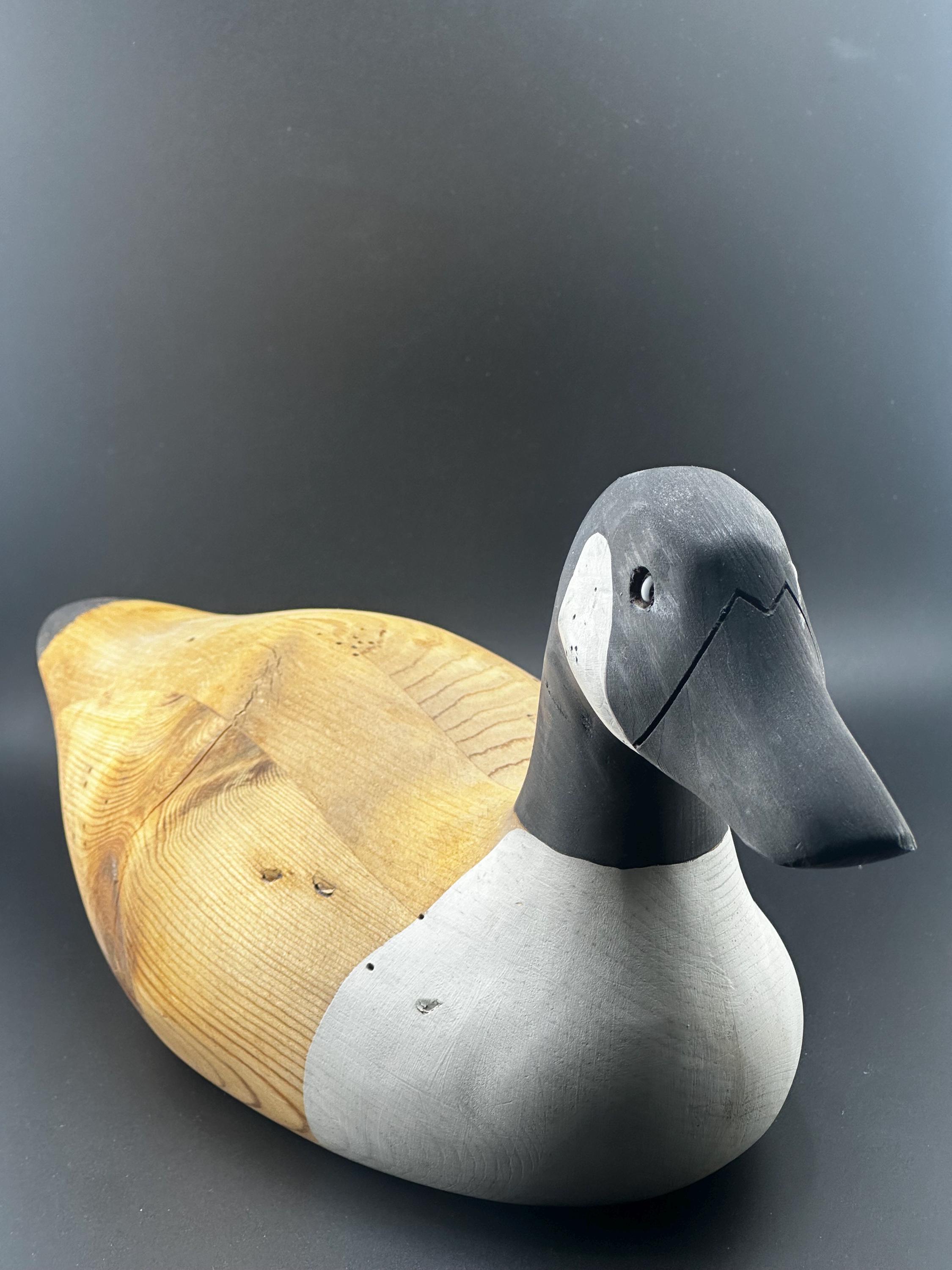 Wooden Decoy Duck French - Etsy
