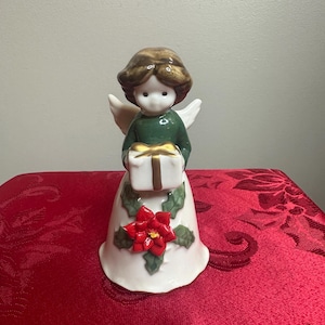 Vintage Christmas Angel Bell