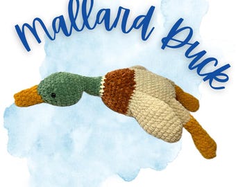 Peluche canard colvert Amigurumi au crochet